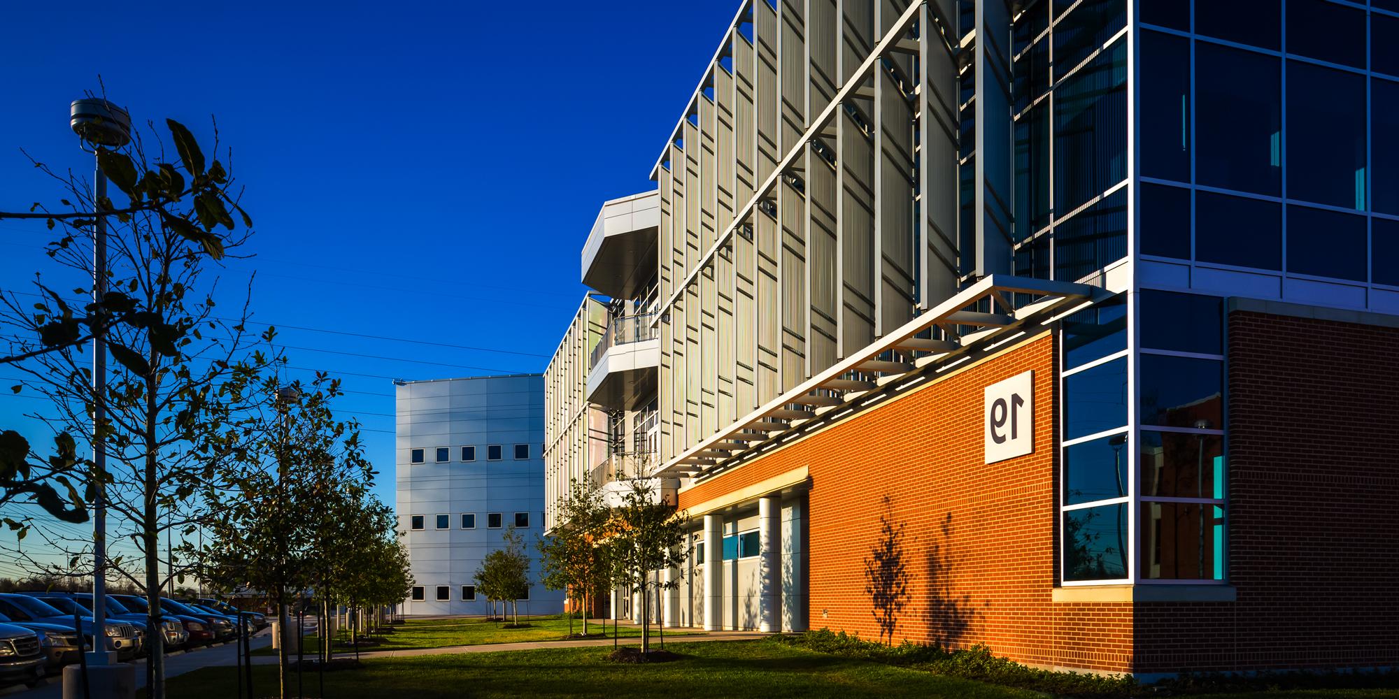 Exterior of San Jacinto Science Building